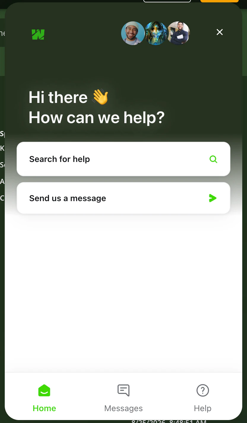 Servicio de atención al cliente y soporte técnico de Wild Casino